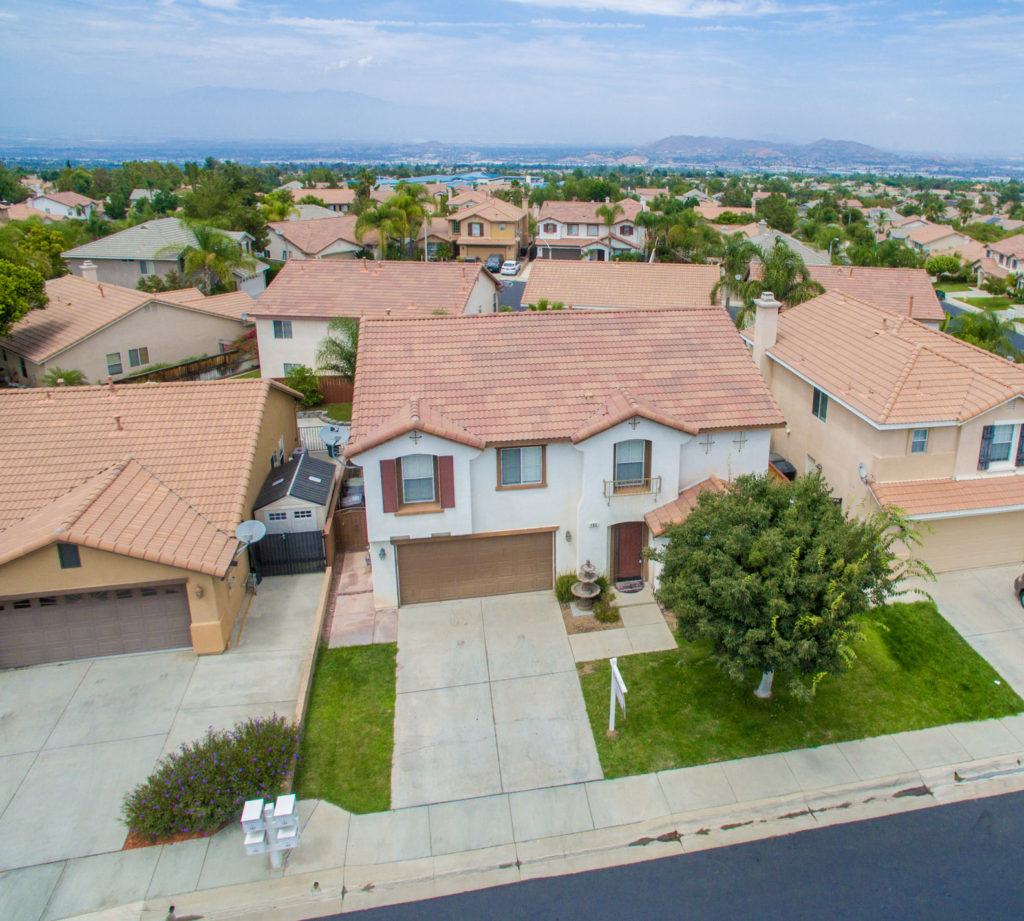 Aerial view of 153 Hollyleaf Way 